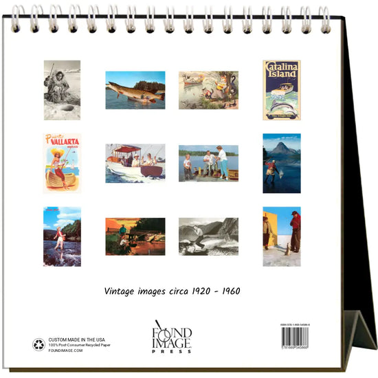 2026 Fishing Desk Calendar