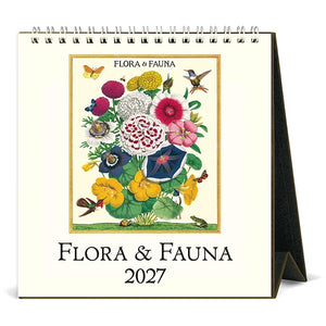 2027 Flora & Fauna Desk Calendar
