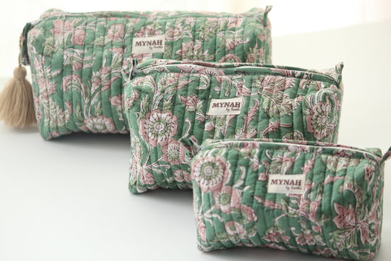 Blush Floral Travel Bag