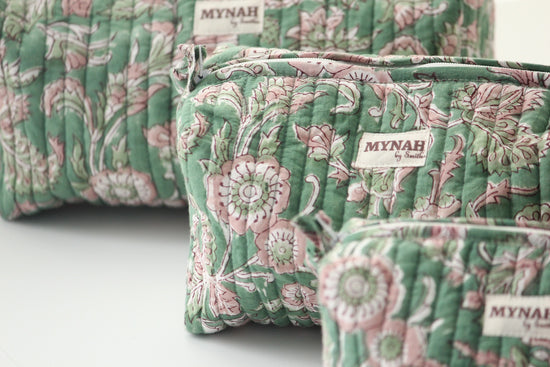 Blush Floral Travel Bag