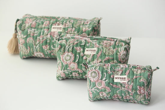 Blush Floral Travel Bag