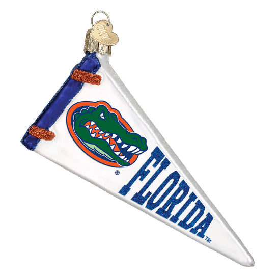 Univ of Florida Pennant Ornament