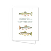 Fly Fishing Trout Birthday Card