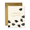 Flying Hats Grad Card