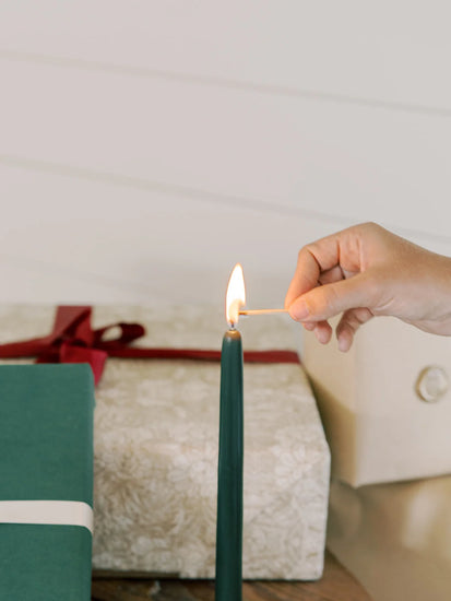 Beeswax Dipped Taper Candles