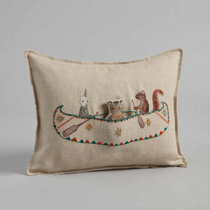 Friends Canoe Pocket Pillow