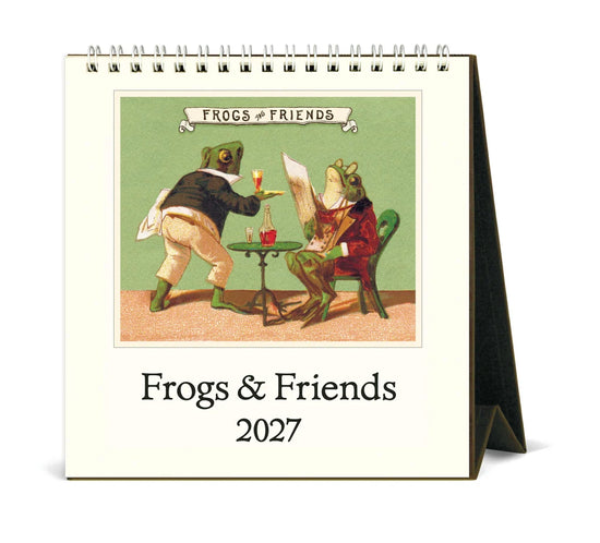 2027 Frogs & Friends Desk Calendar