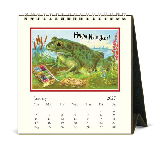 2027 Frogs & Friends Desk Calendar