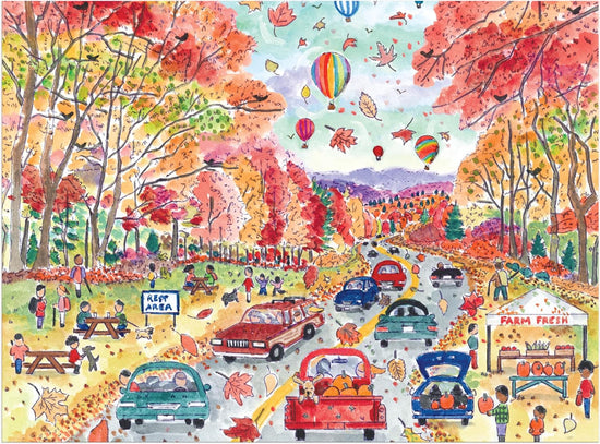 Michael Storrings Leaf Peeping Puzzle