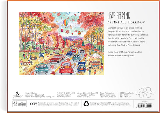 Michael Storrings Leaf Peeping Puzzle