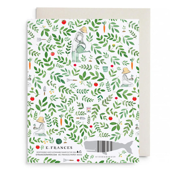 Gardener Birthday Card