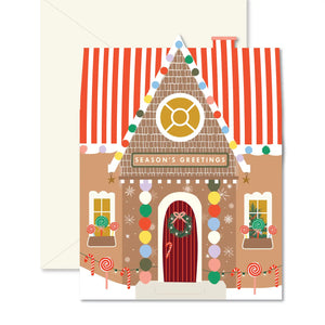 Gingerbread House Card
