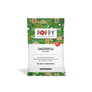 Gingerbread Popcorn Snack Bag