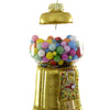 Gold Gumball Machine Ornament