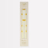 Gold Star Taper Candles