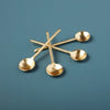 Gold Thin Mini Spoon Set