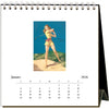 2026 Golf Desk Calendar