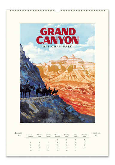 National Parks Wall Calendar