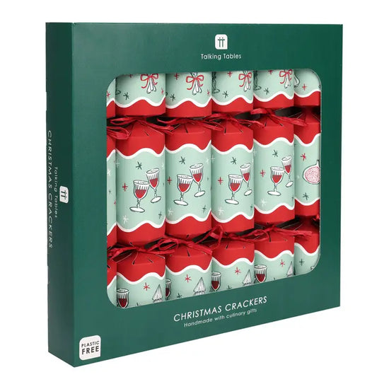 Green Christmas Crackers