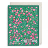 Green Petals Mother's Day Card