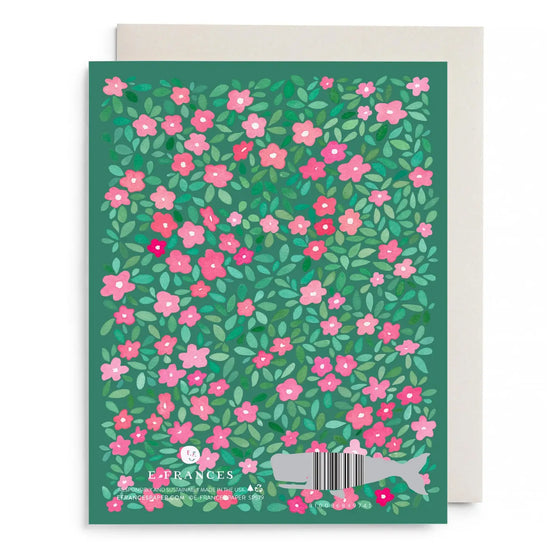 Green Petals Mother's Day Card
