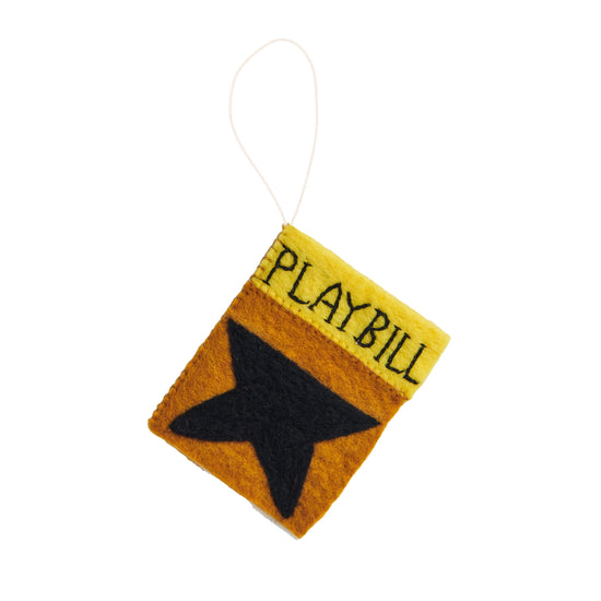 Hamilton Playbill Ornament