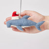 Santa Chief Hammerhead Shark Ornament