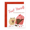 Hamster Cupcake Valentine's Day