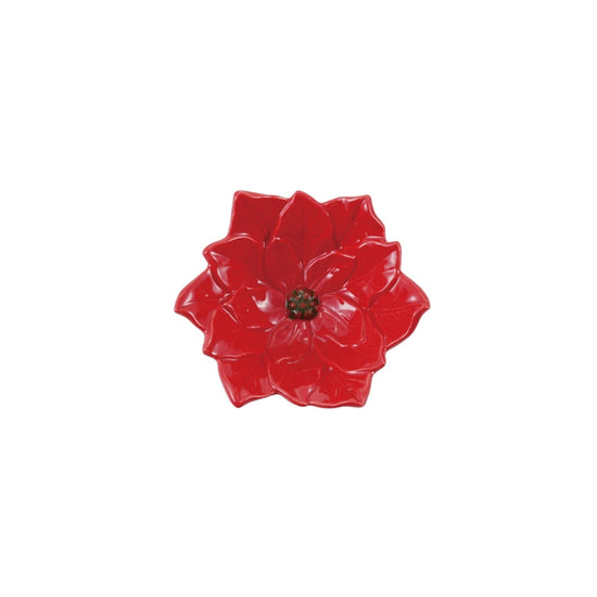 Poinsettia Dish