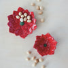 Poinsettia Dish