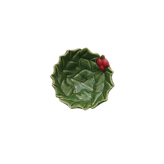 Holly Leaves Bowl