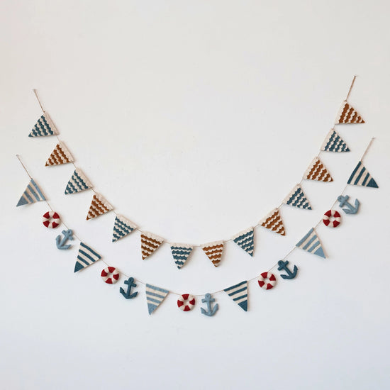 Nautical Pennant Garland