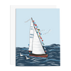Happy Birthday Sailboat Card