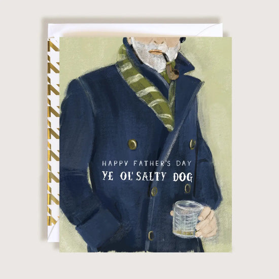 Ye' Ol Salty Dog Father's Day Card