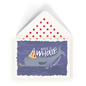 Whale of a Birthday Card