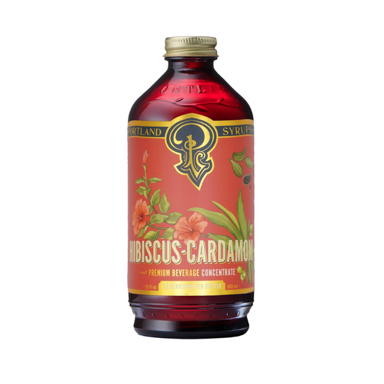 Hibiscus Cardamom Syrup