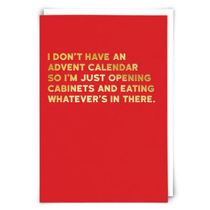Advent Calendar Card