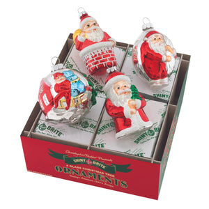 Santa Figure Ornaments Box