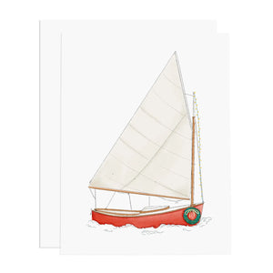 Holiday Sailboat Card