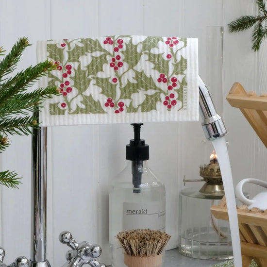 Swedish Dishcloth | Holly Green