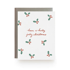 Holly Jolly Christmas Card