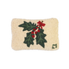 Holly Sprig Mini Pillow