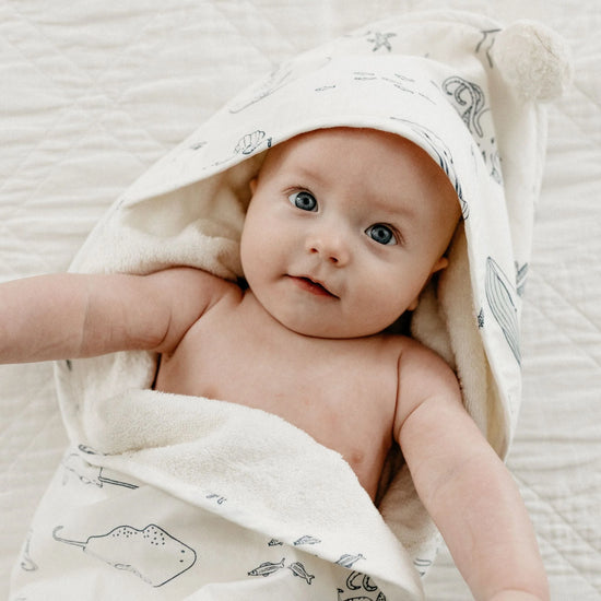 Life Aquatic Hooded Towel