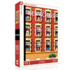 Puzzle box with a New York City building design on the cover