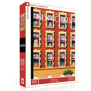 Puzzle box with a New York City building design on the cover