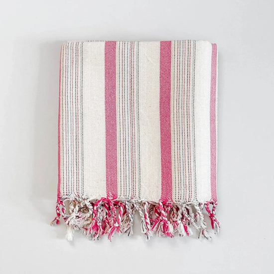 Montauk Turkish Towel, Pink