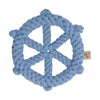 Blue Wheel Rope Toy