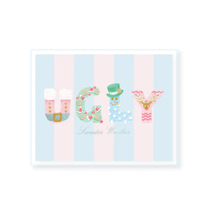 Ugly Sweater Weather Card
