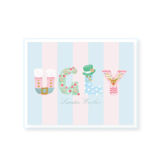 Ugly Sweater Weather Card