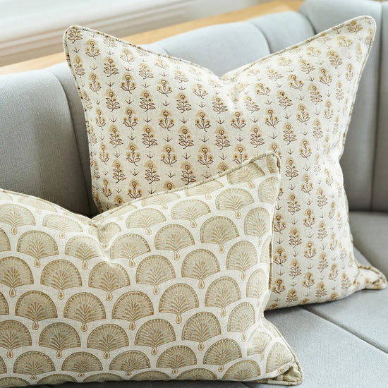 Kutch Shell Linen Pillow